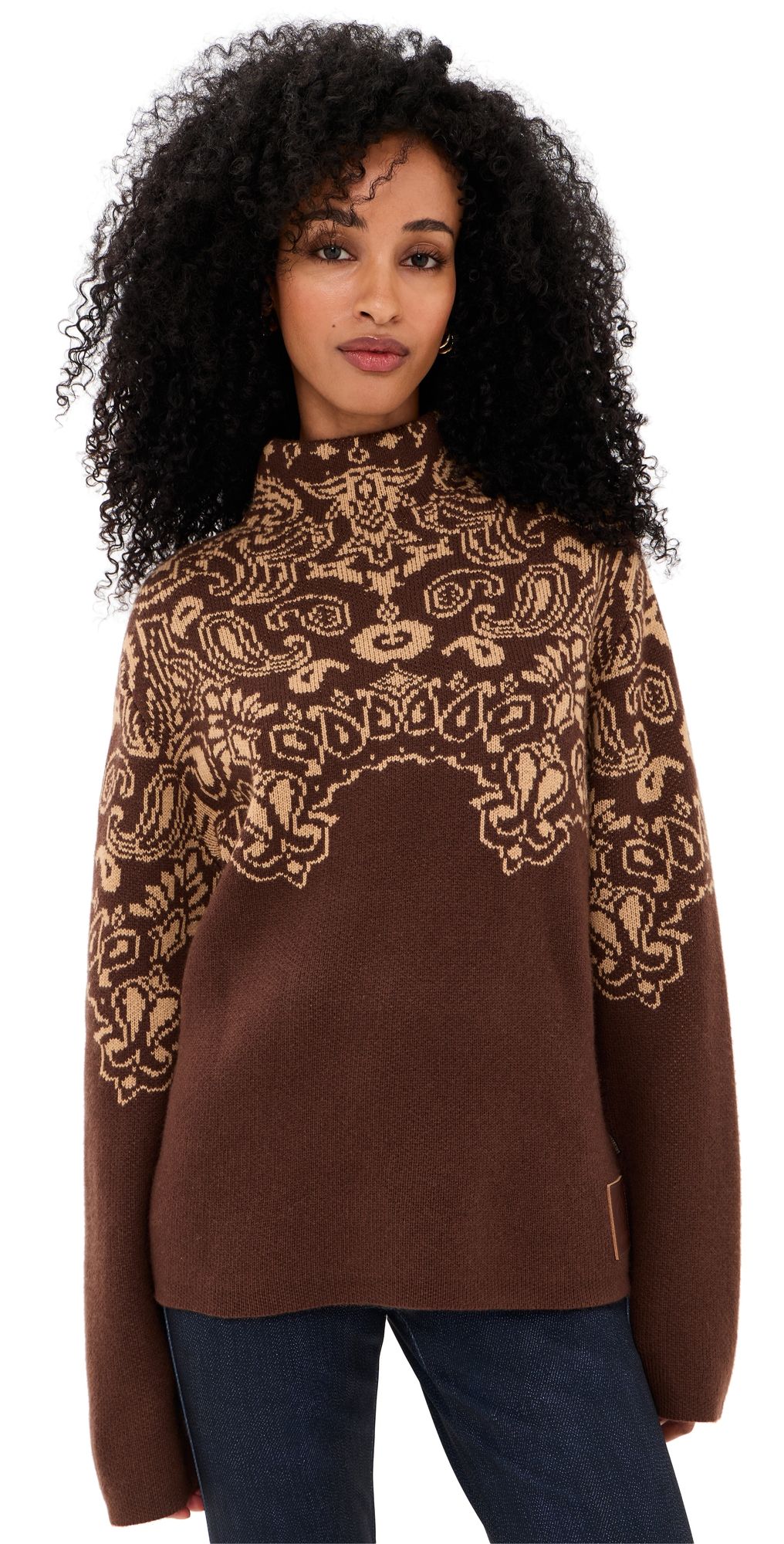 Goldbergh Anshin Sweater Deep Mocha XL