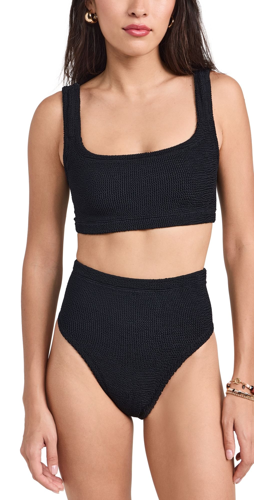 Hunza G Patricia Bikini Set Black One Size