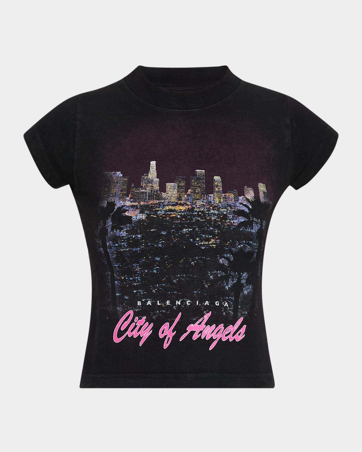 City Of Angels Shrunken T-Shirt