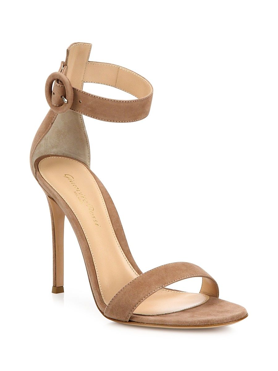 Women's Portofino Suede Sandals - Praline - Size 12