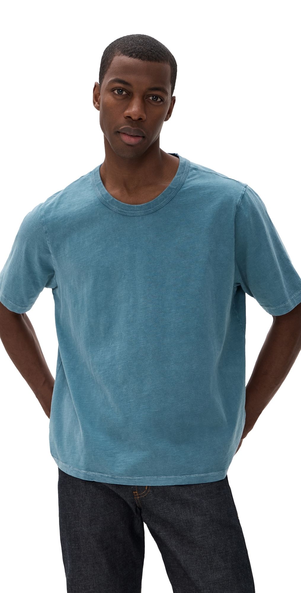 Corridor Slub Tee Indigo XXL