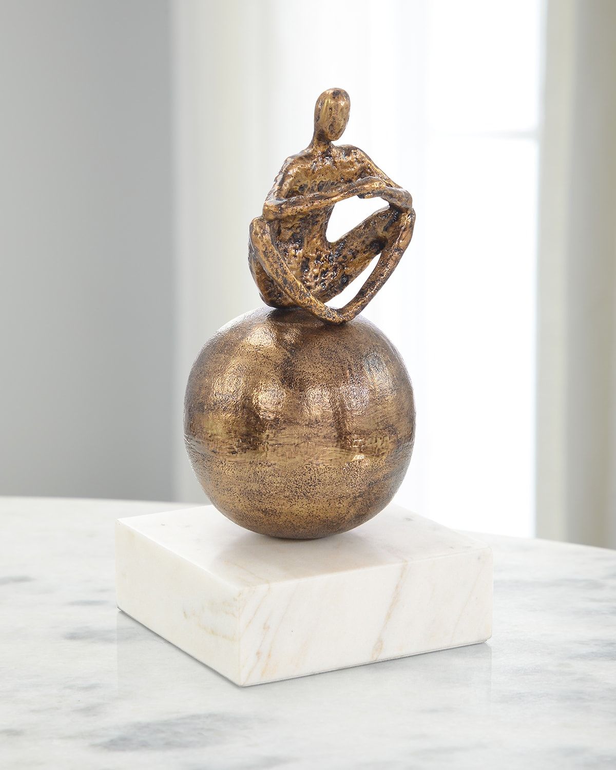 Meditation Sculpture on Marble