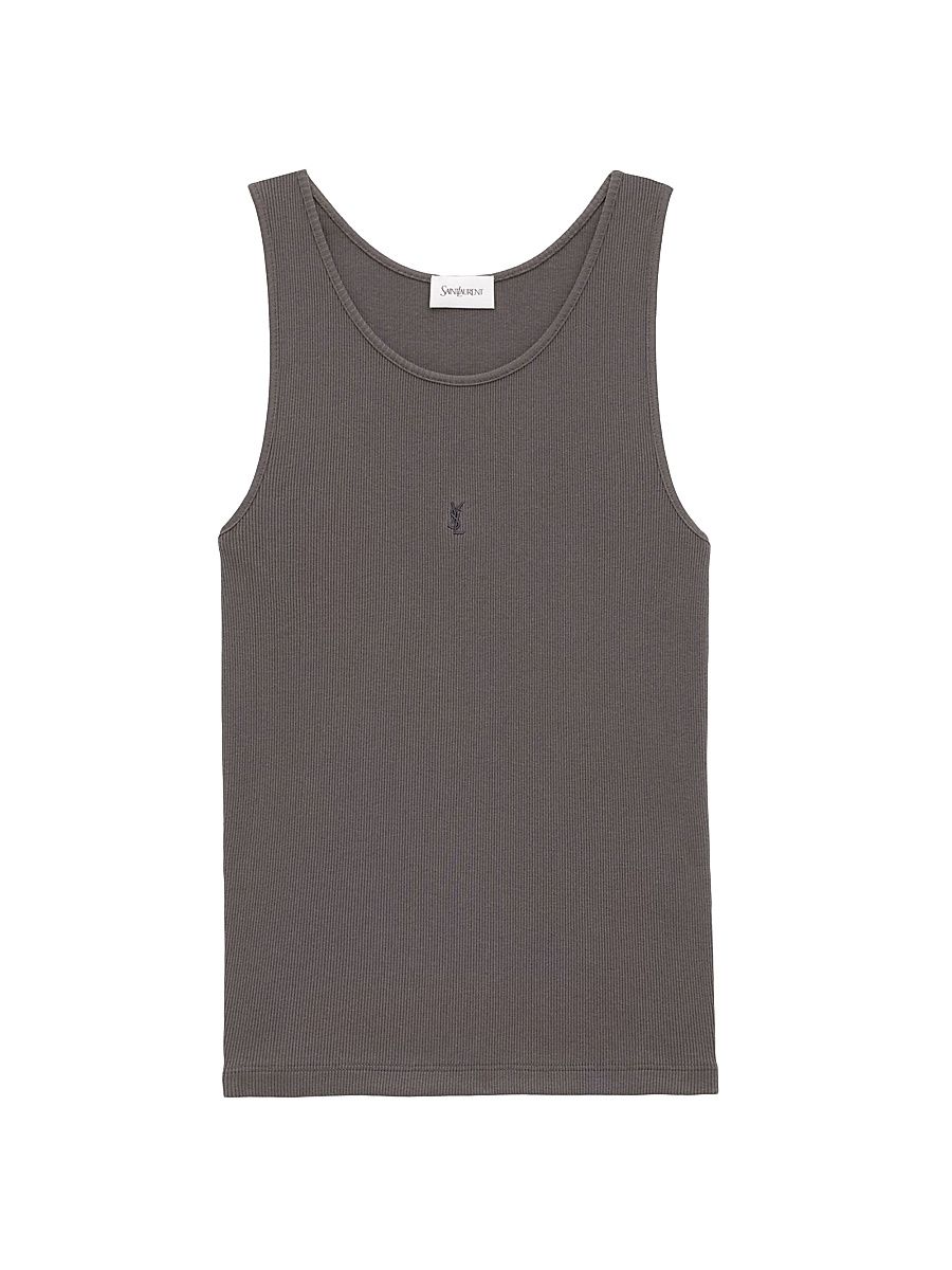 Men's Cassandre Tank Top - Anthracite - Size XS