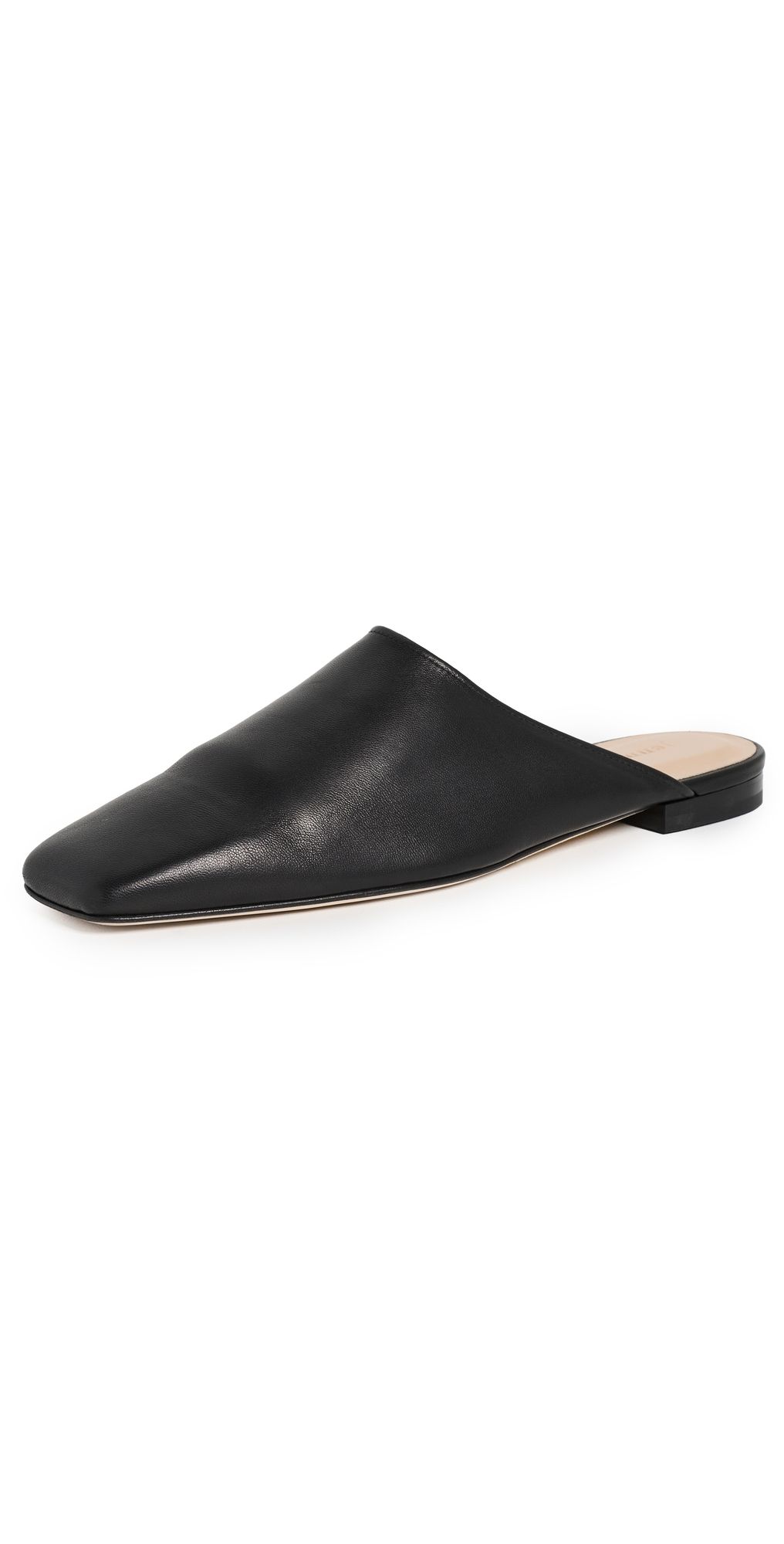 Jenni Kayne Leather Miller Mules Black 36