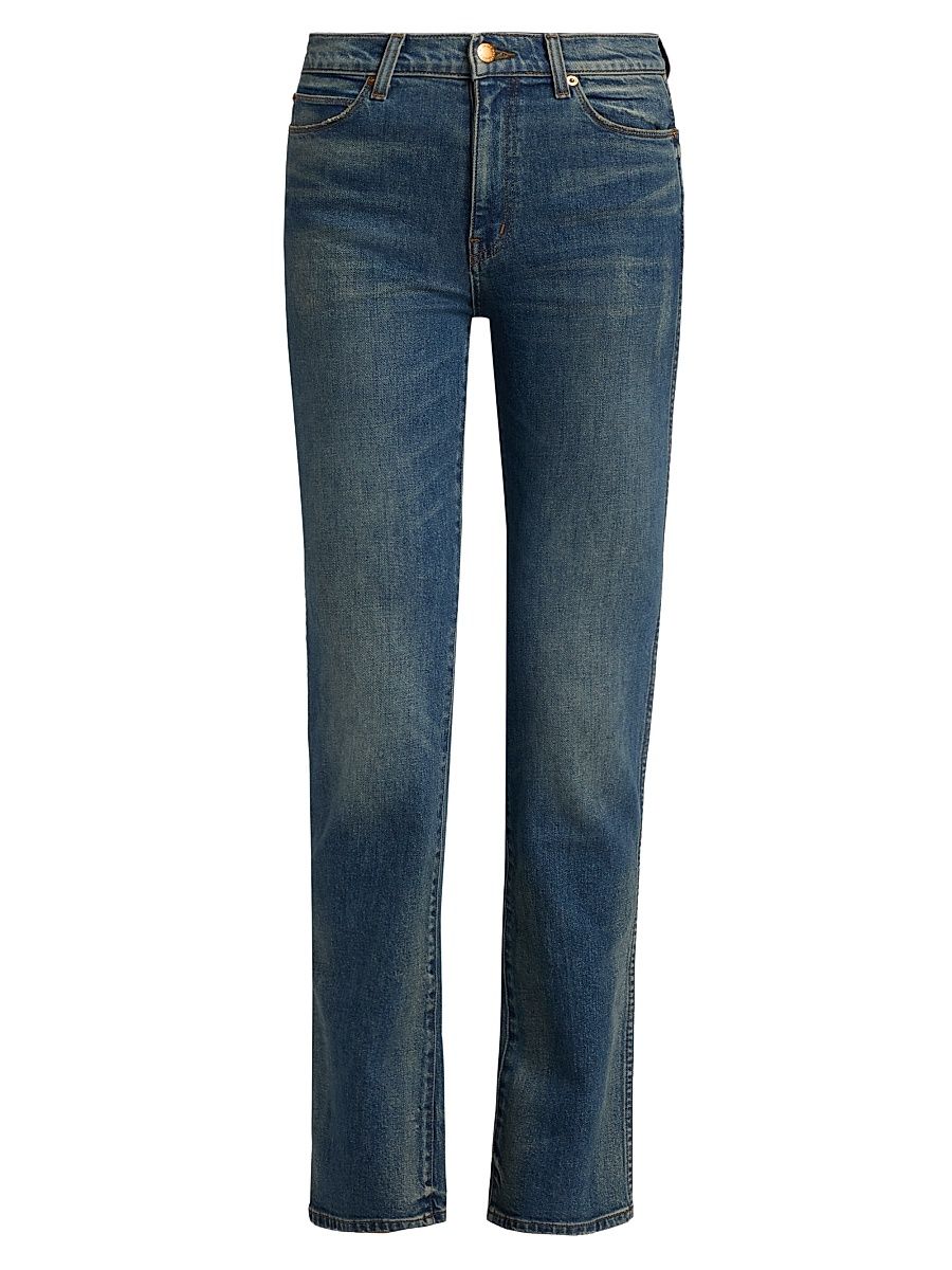 Women's The Freddie Slim Straight Jeans - Wilde Indigo - Size 24