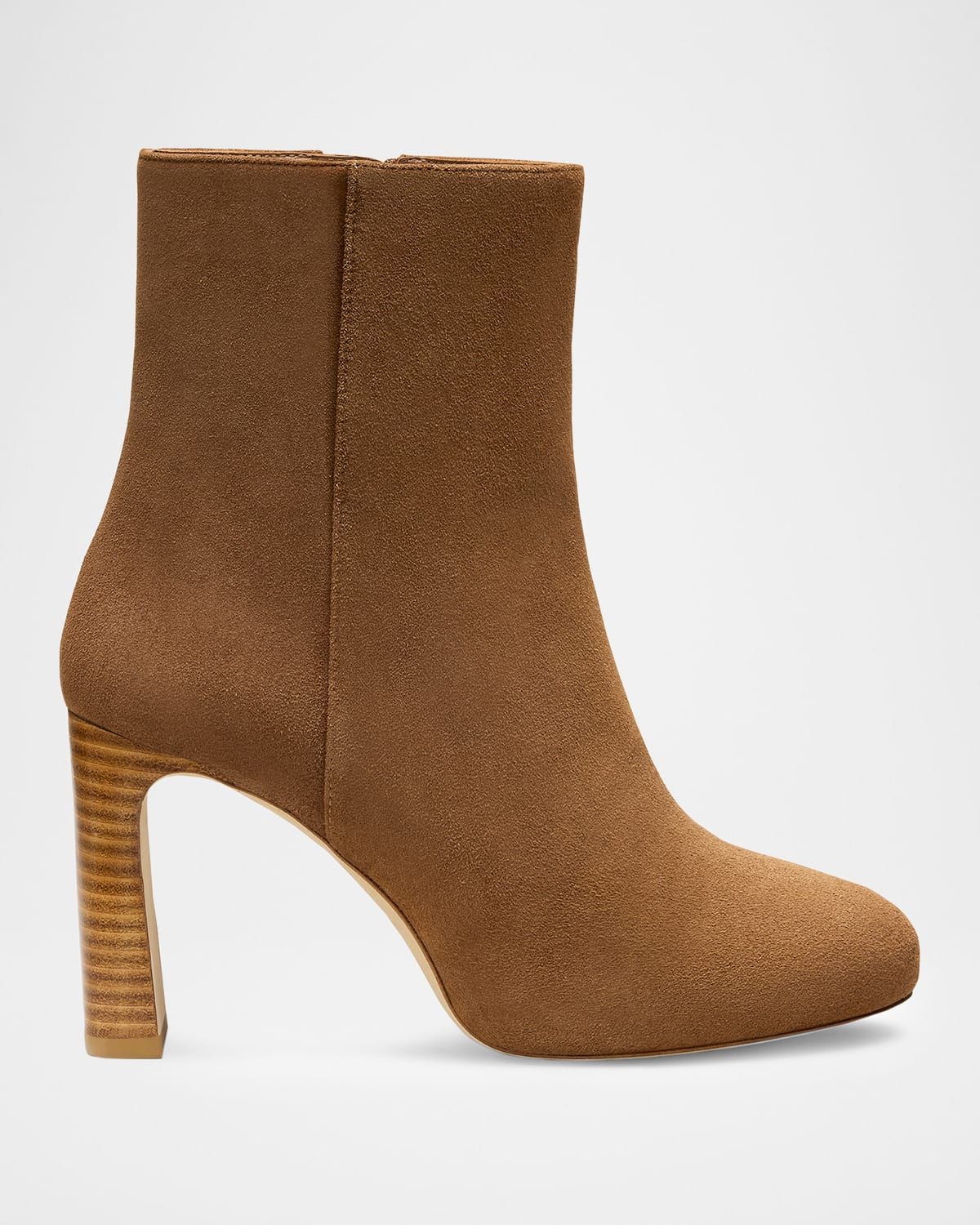 90mm Babette Suede Platform Booties