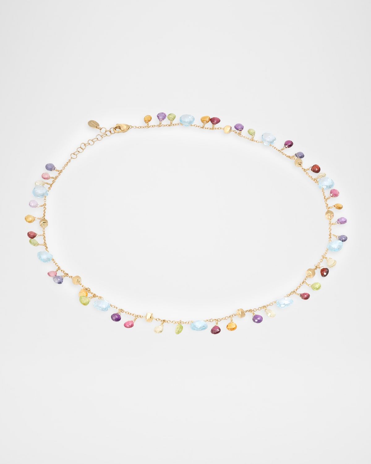 Paradise 18K Gold Gemstone Necklace