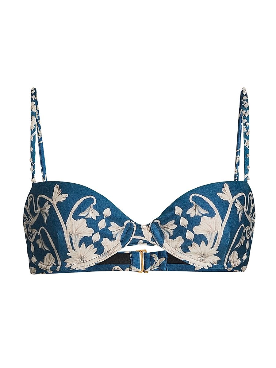 Women's Magdalena Ribbons Bikini Top - Size XS