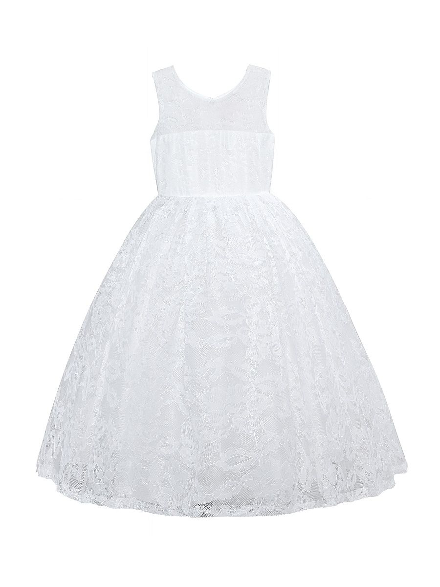 Little Girl's & Girl's Rossemere Dress - White - Size 10
