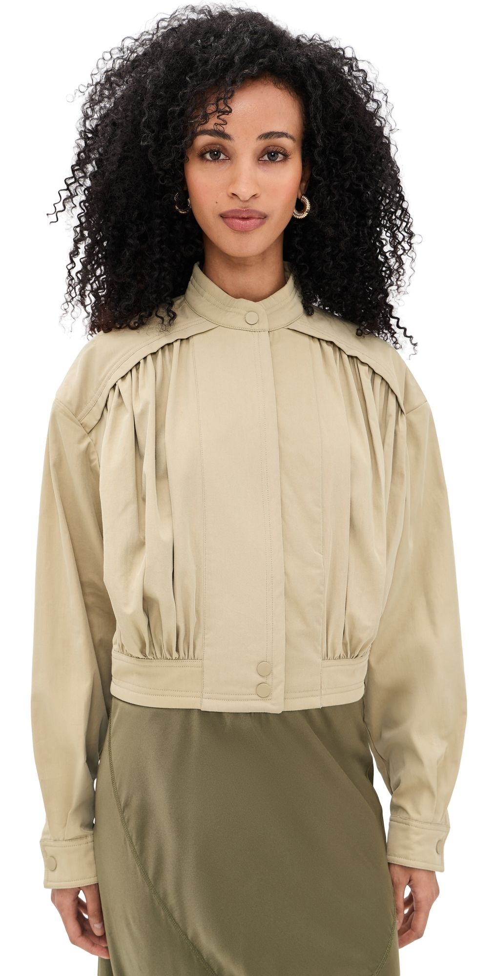 Ronny Kobo Ariah Jacket Vintage Green M