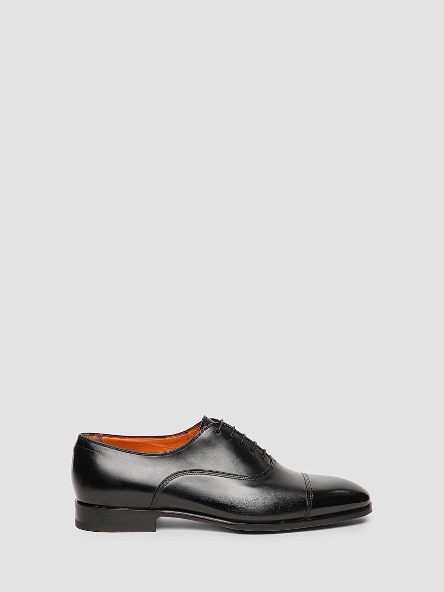 Men's Archier Leather Derbys - Black - Size 12