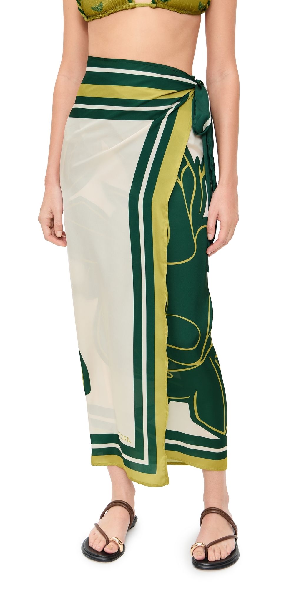 Ancora Rubina Pareo Dark Yellow One Size