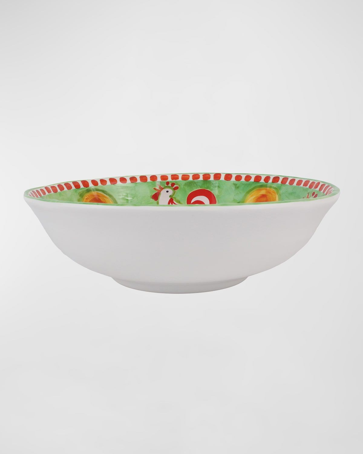 Melamine Campagna Gallina Large Serving Bowl