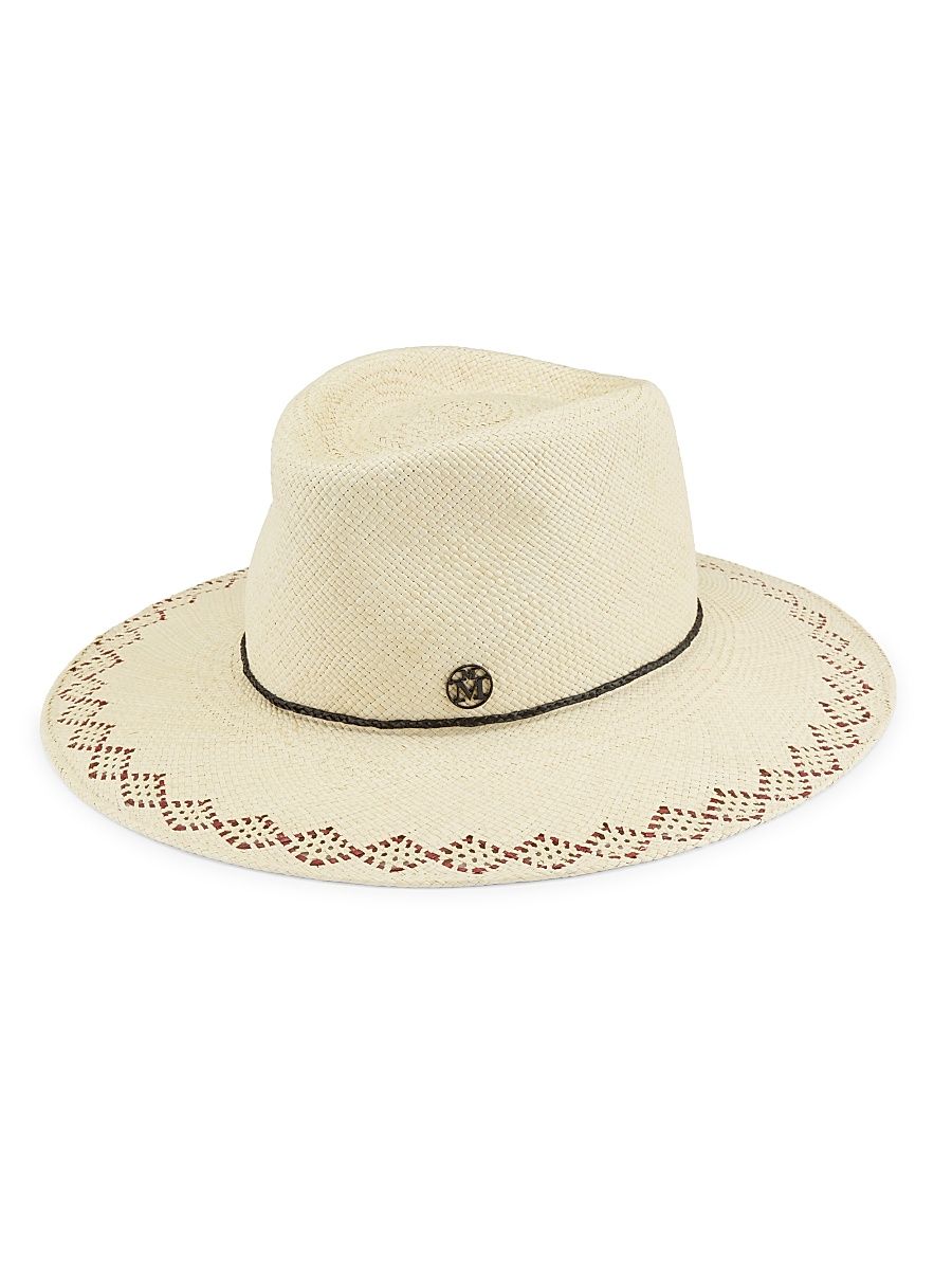 Women's Charles Straw Panama Hat - Natural - Size Small