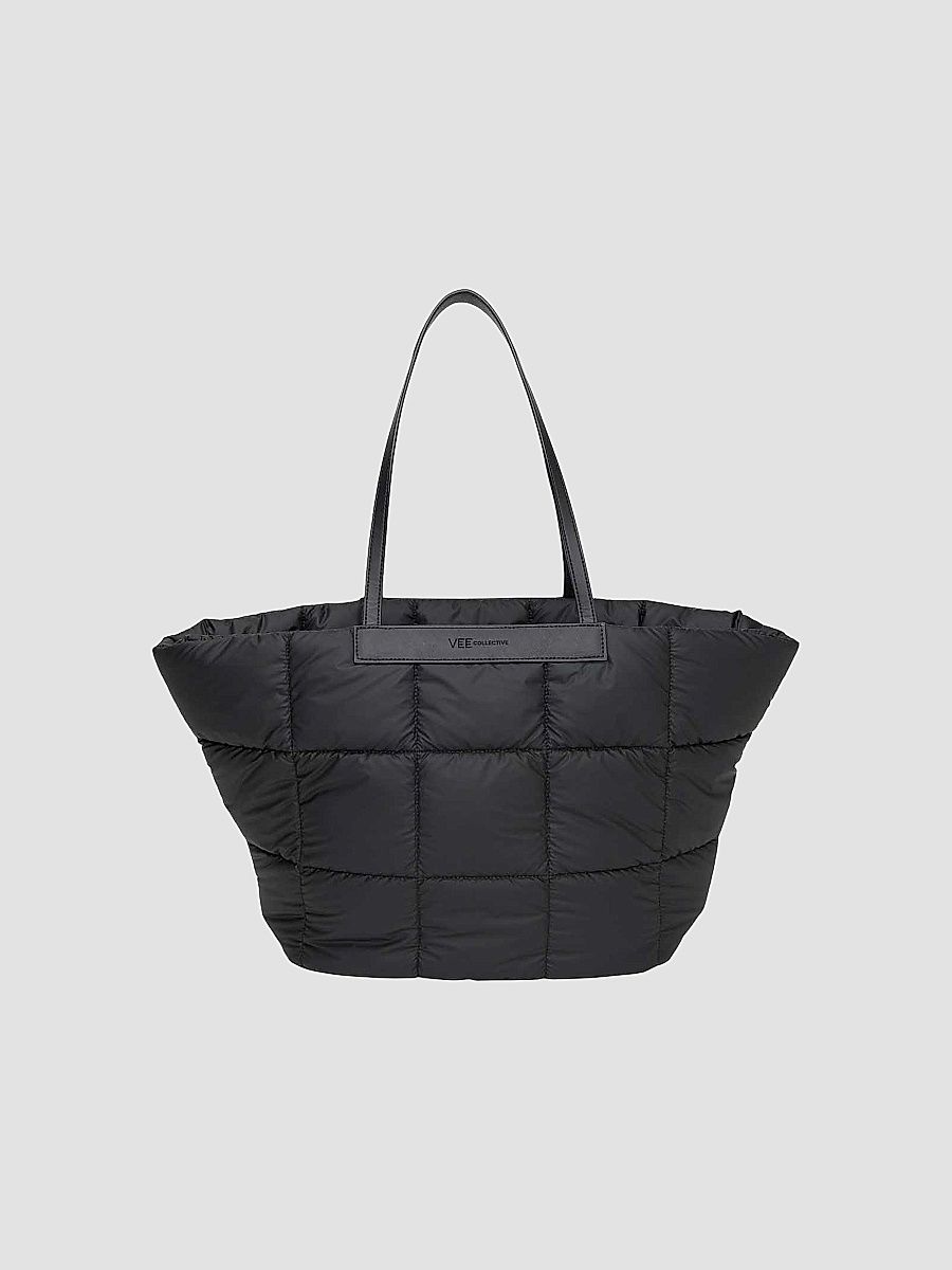 Women's Porter Basque Tote Bag - Matte Black
