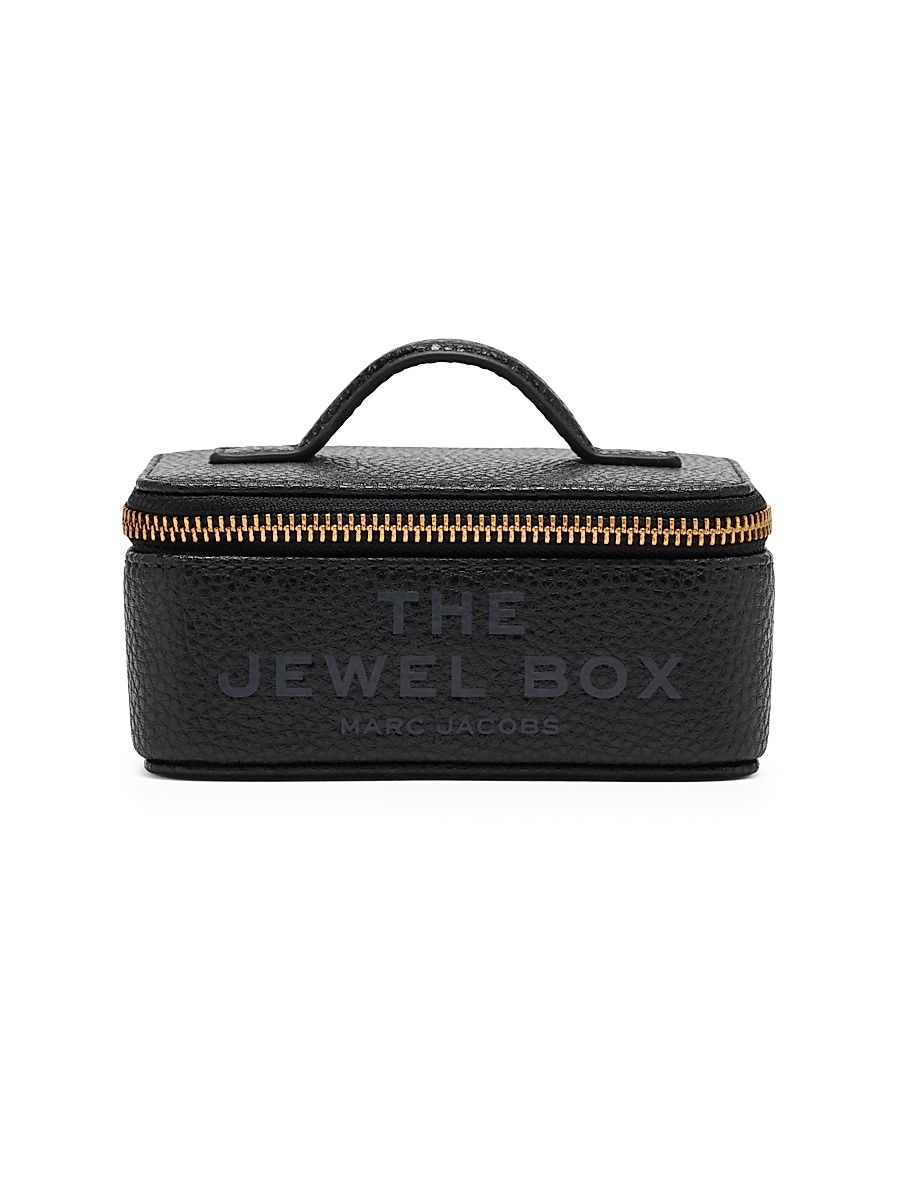 The Jewel Box Leather Organizer - Black