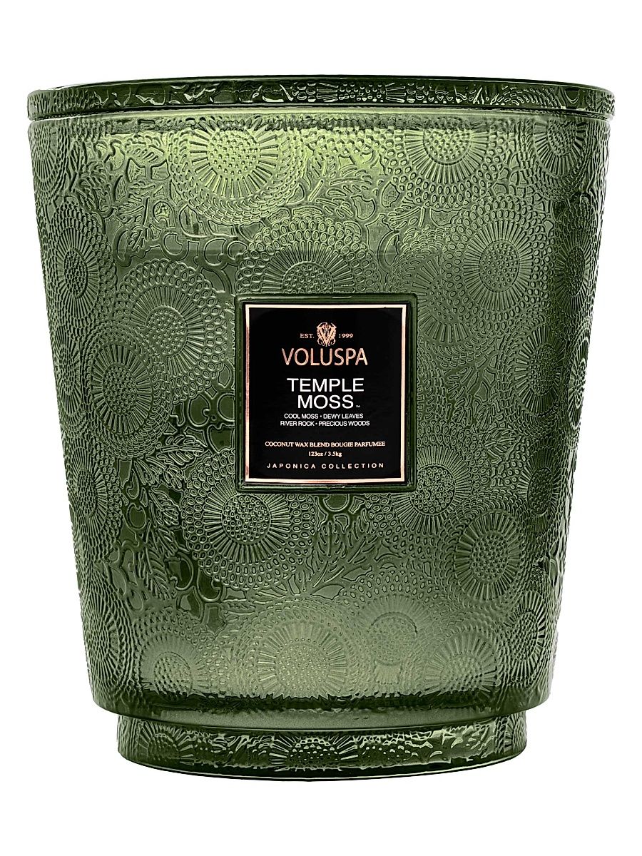 Japonica Temple Moss 5-Wick Hearth Candle