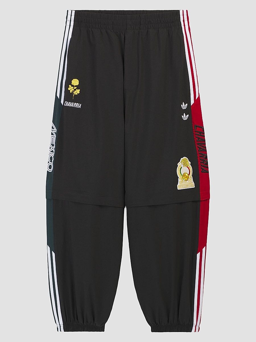 Men's adidas x Willy Chavarria Anthem Convertible Trackpants - Black - Size Large