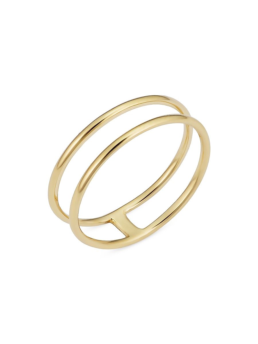 Women's 14K Yellow Gold Hudson Petite Ring - Yellow Gold - Size 9