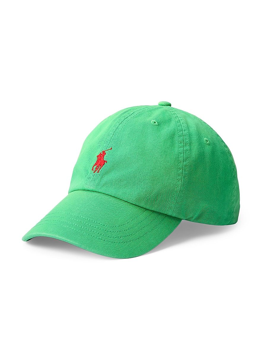 Men's Logo Cotton Baseball Cap - Summer Emerald