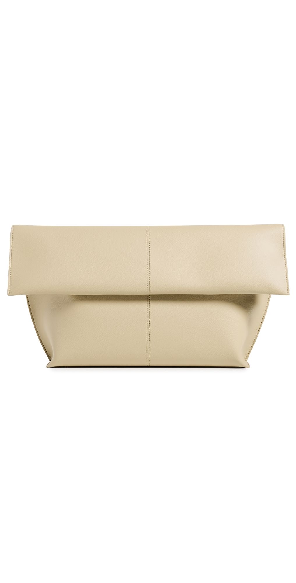 Freja New York Seamed Sand Clutch Sand One Size