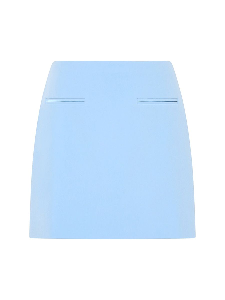 Women's Lizzy Cady Sheath Miniskirt - Blue - Size 4