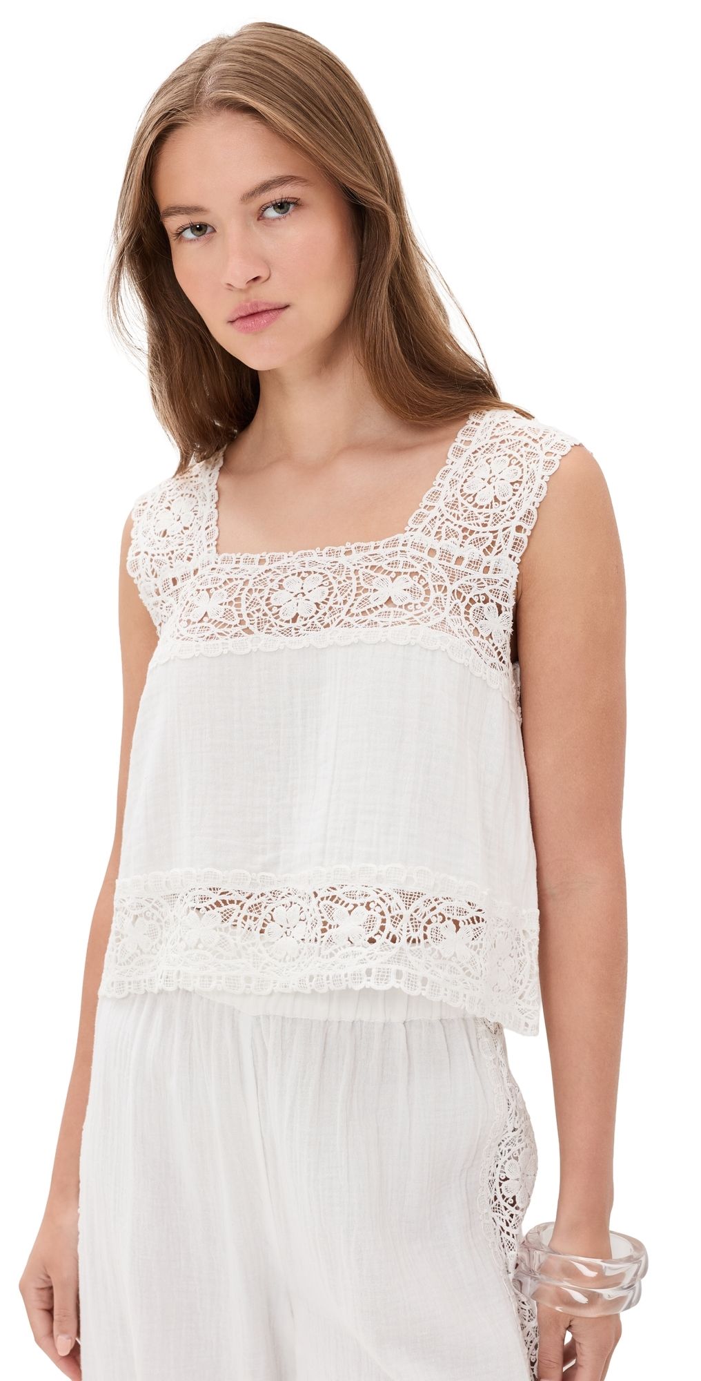 Sea Gardener Tank Cream M