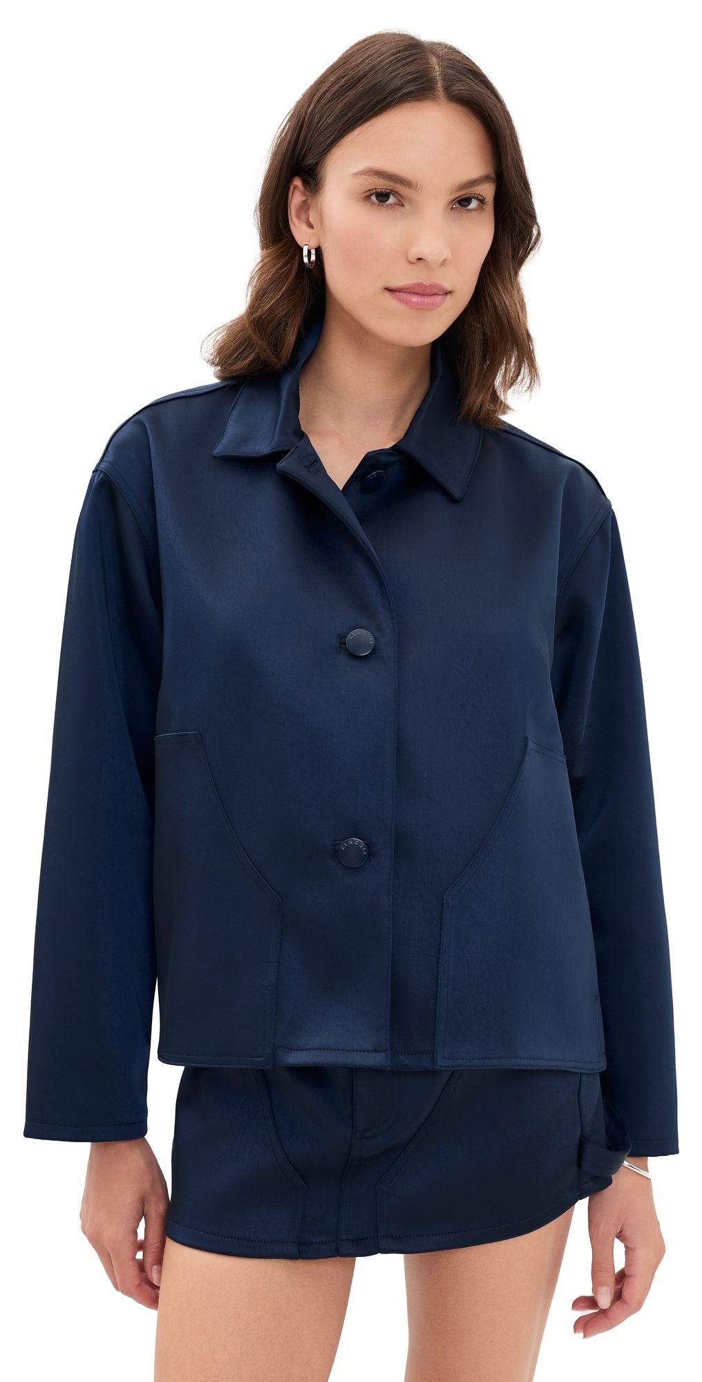Renggli Satin Jacket Midnight S