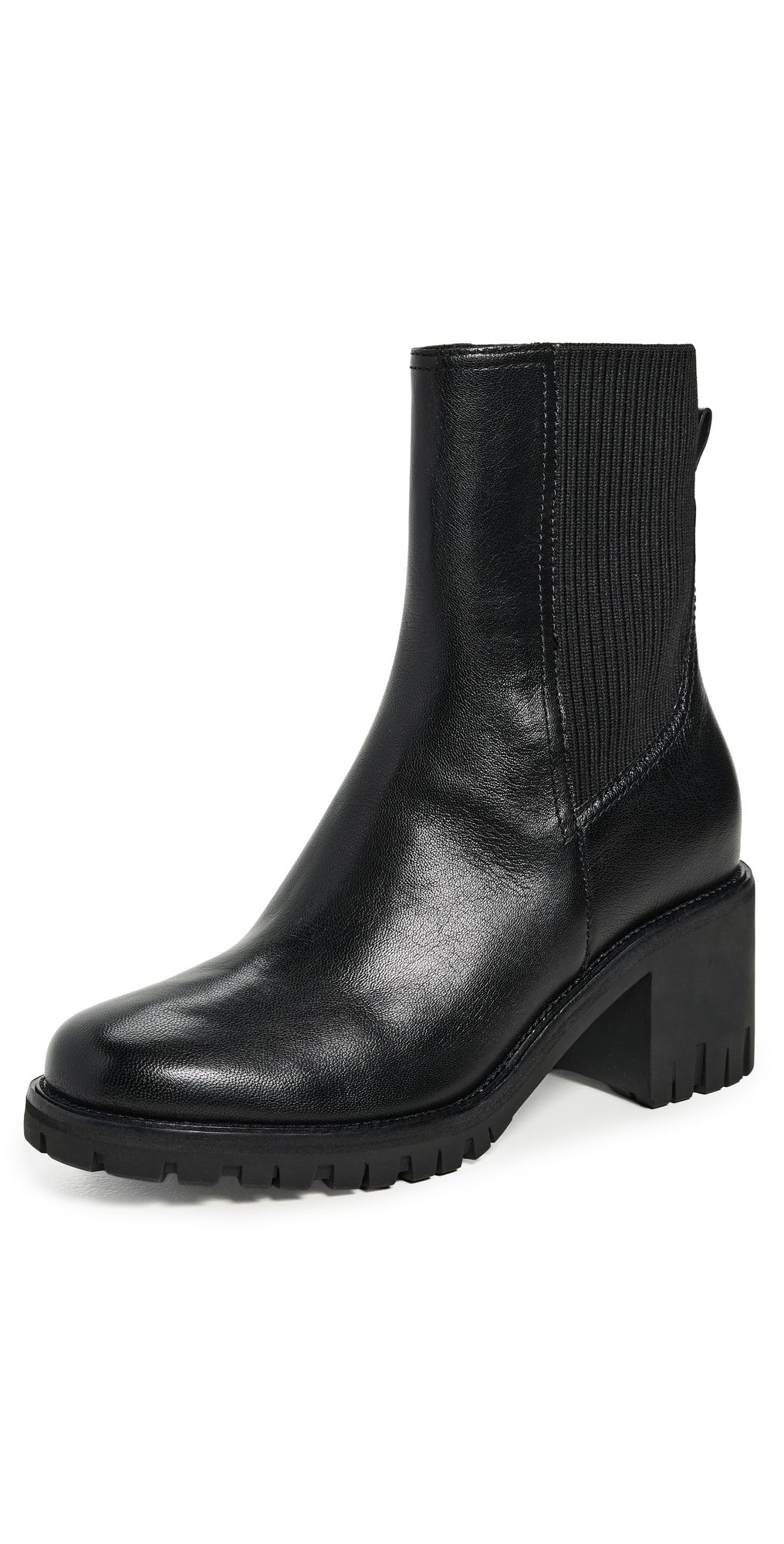 rag & bone Corey Mid Heel Chelsea Boots Black 36