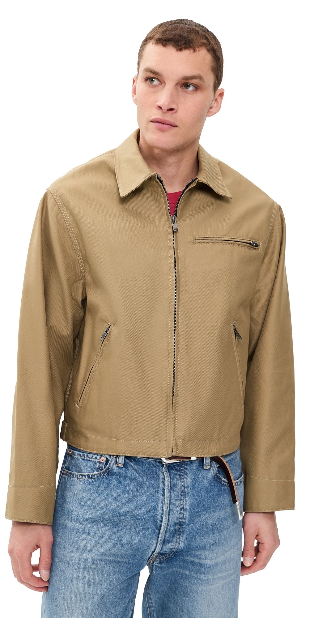 Aaron Levine Service Jacket Khaki L