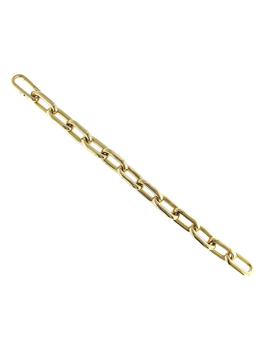 Women's 18K Yellow Gold Chain-Link Bracelet - Gold