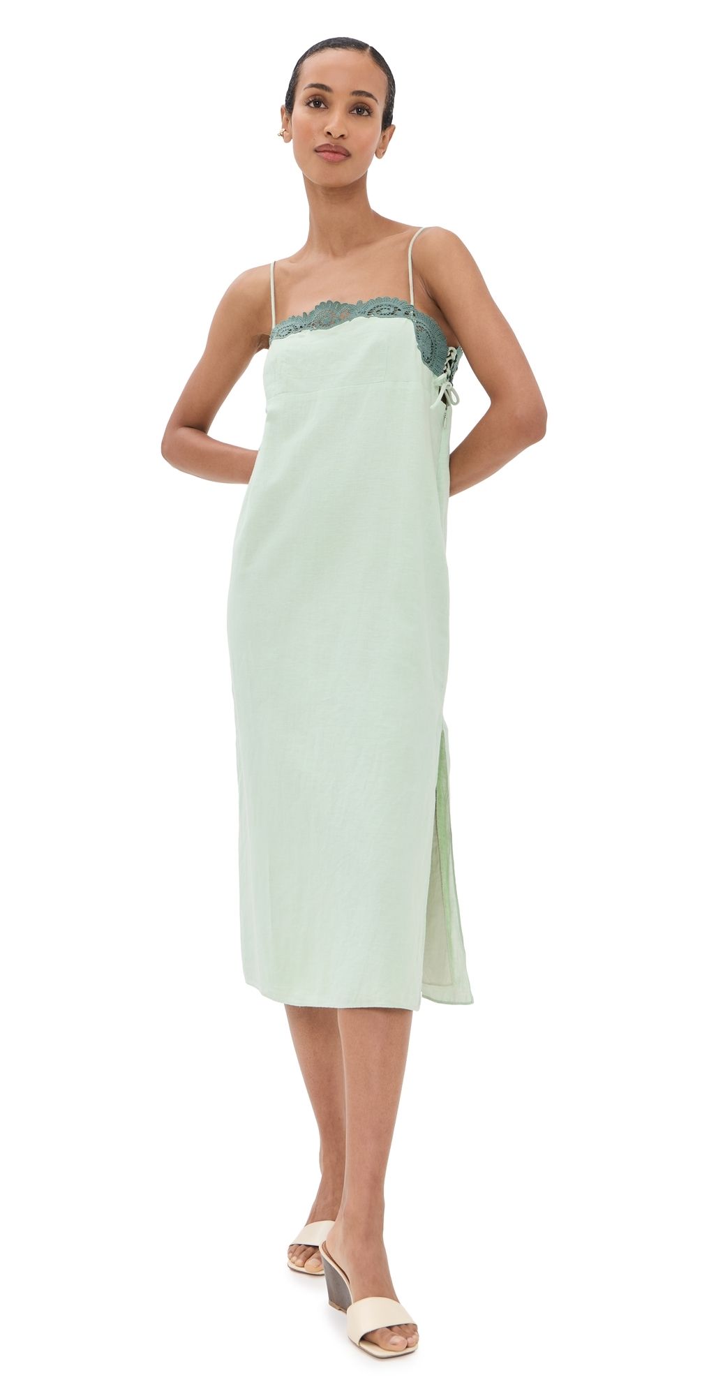 POSSE Darya Dress Green XS
