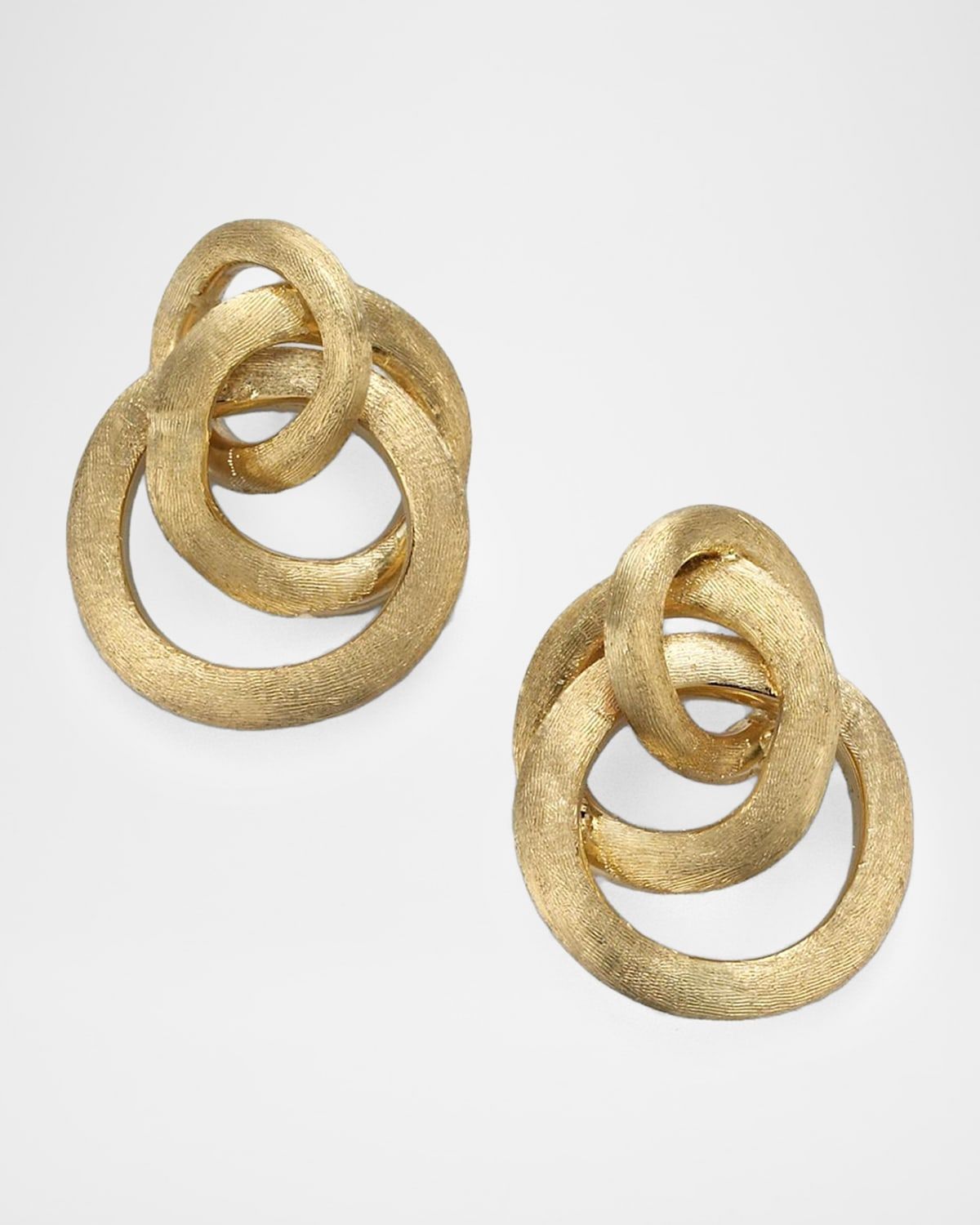 Jaipur 18K Gold Link Earrings
