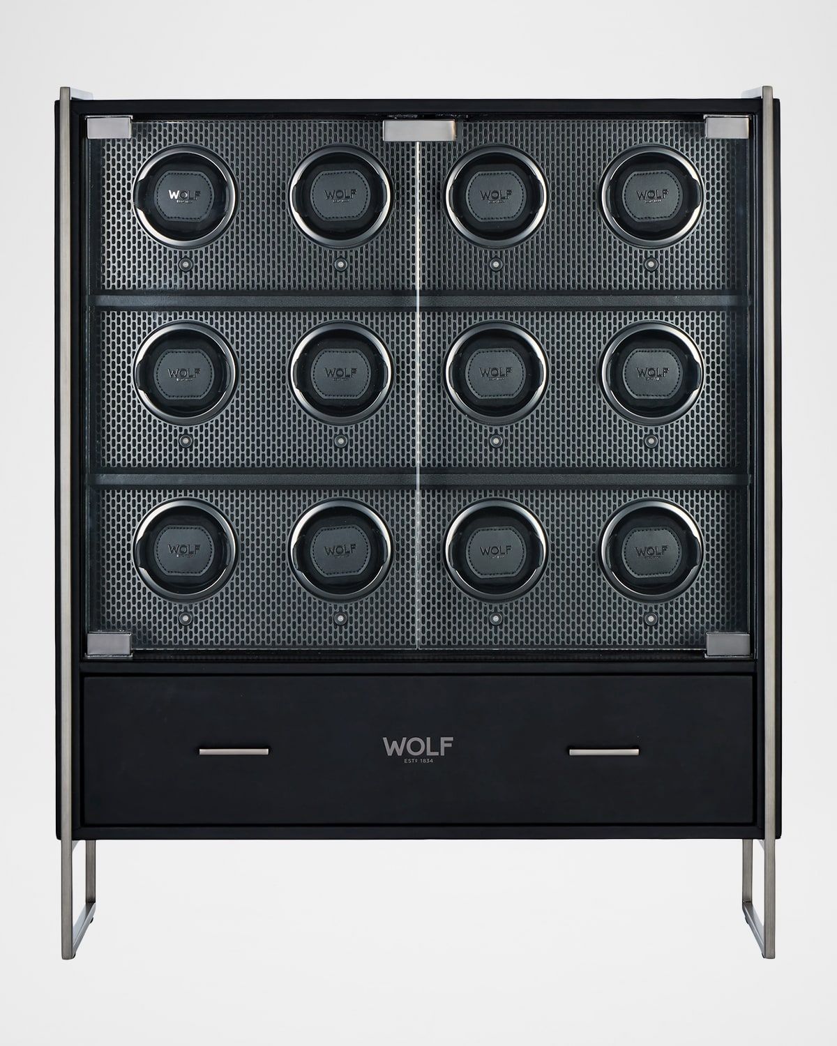 Axis 12-Piece Watch Winder Cabinet