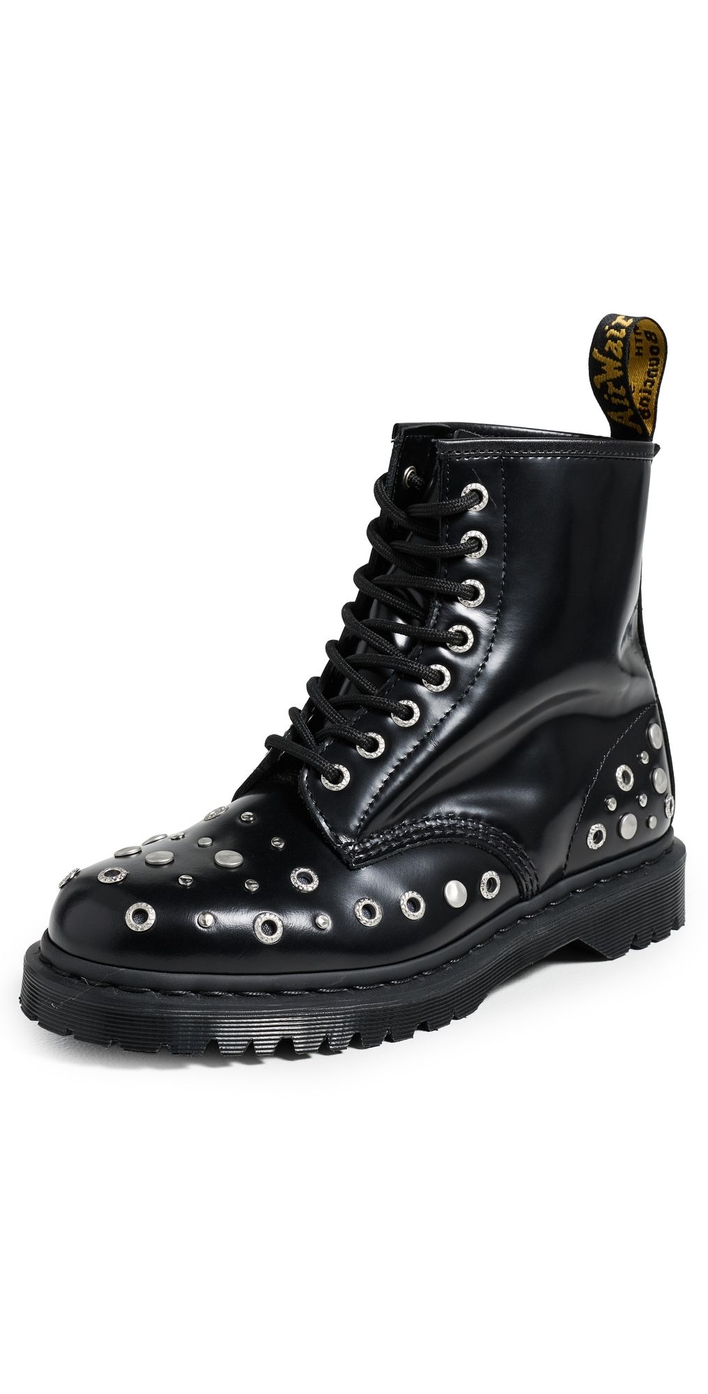 Dr. Martens 1460 8-Eye Hardware Boots Black 6