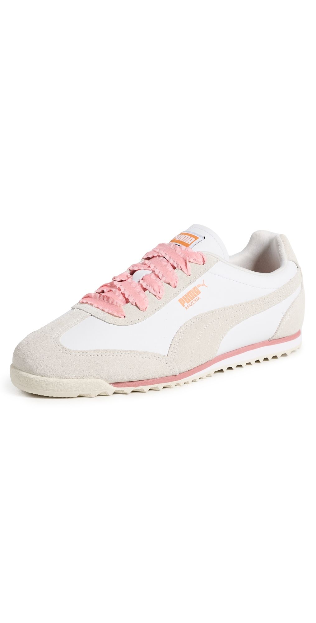 PUMA Arizona Lace Sneakers Puma White/Vapor Grey 7.5