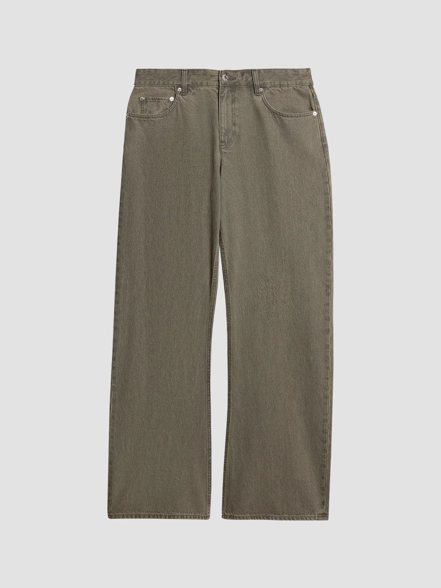 Helmut Lang Men's Classic Relax Bootcut Jeans - Olive Tint - Size 32