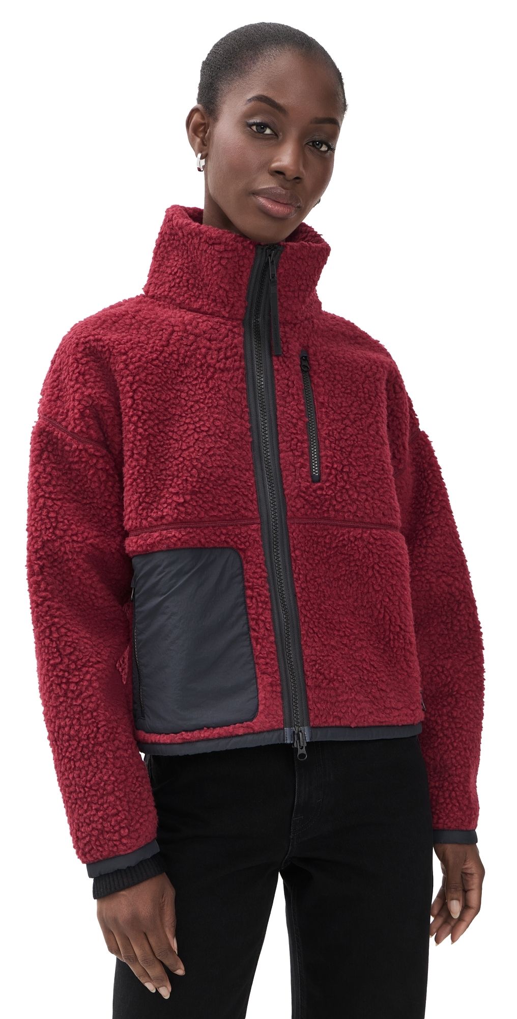 Canada Goose Simcoe Fleece Jacket Burnt Vermillion M