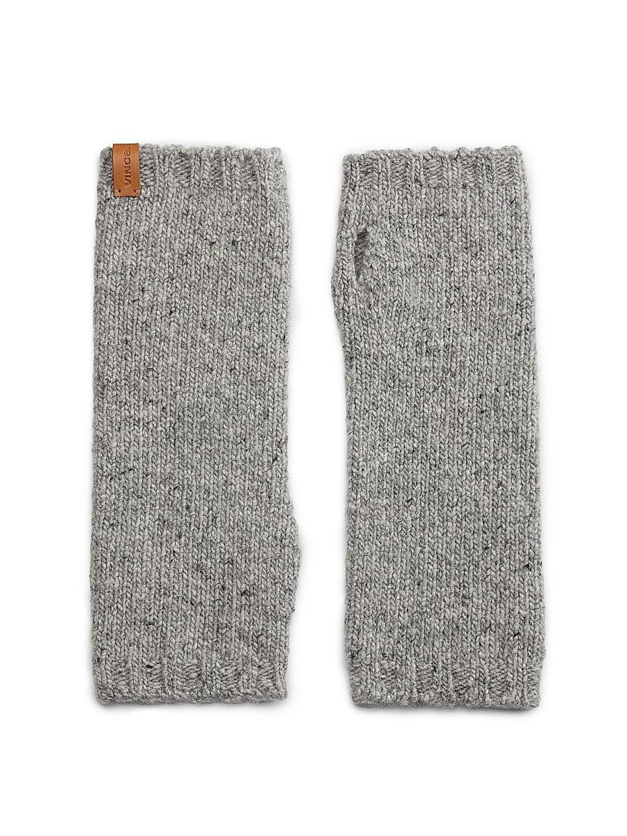 Women's Cashmere Hand Warmer - Medium Grey