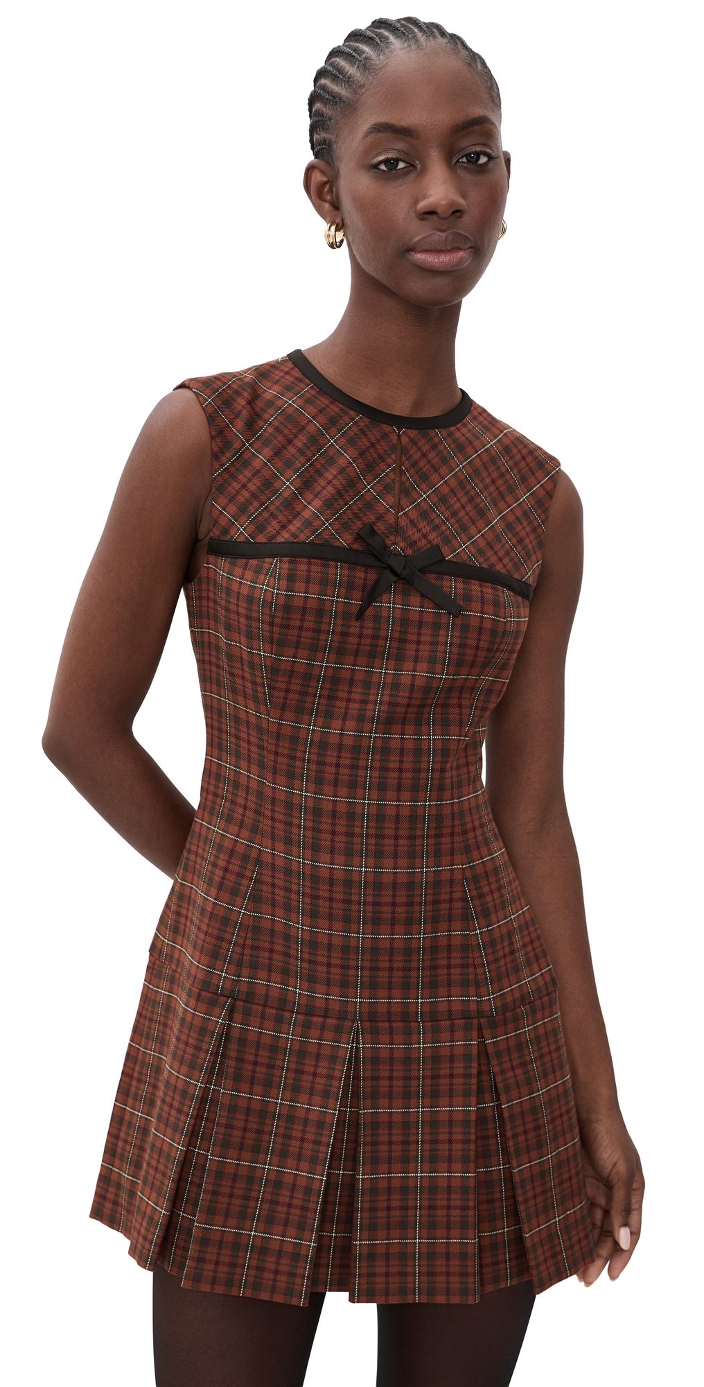 Hill House Home The Michelle Dress Chestnut Plaid XXL