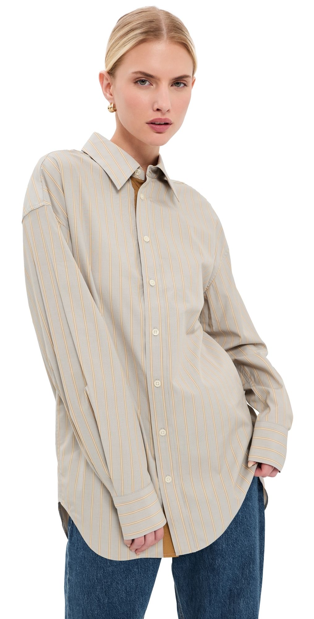 Kallmeyer Dani Button Down Shirt Mist S