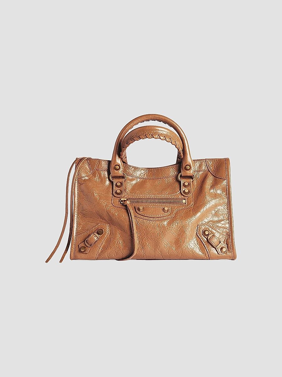 Balenciaga Women's Le City Tote Bag - Camel