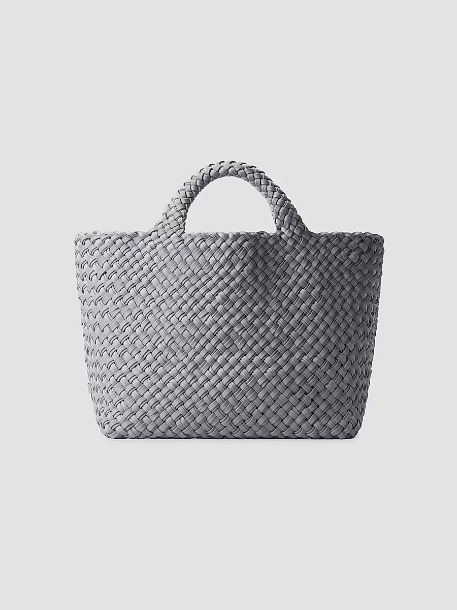 Naghedi Women's St. Barths Medium Double Weave Tote Bag - Marina