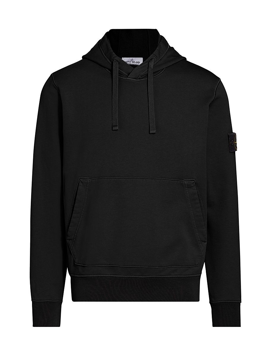 Men's Core Fleece Hoodie - Black - Size Medium