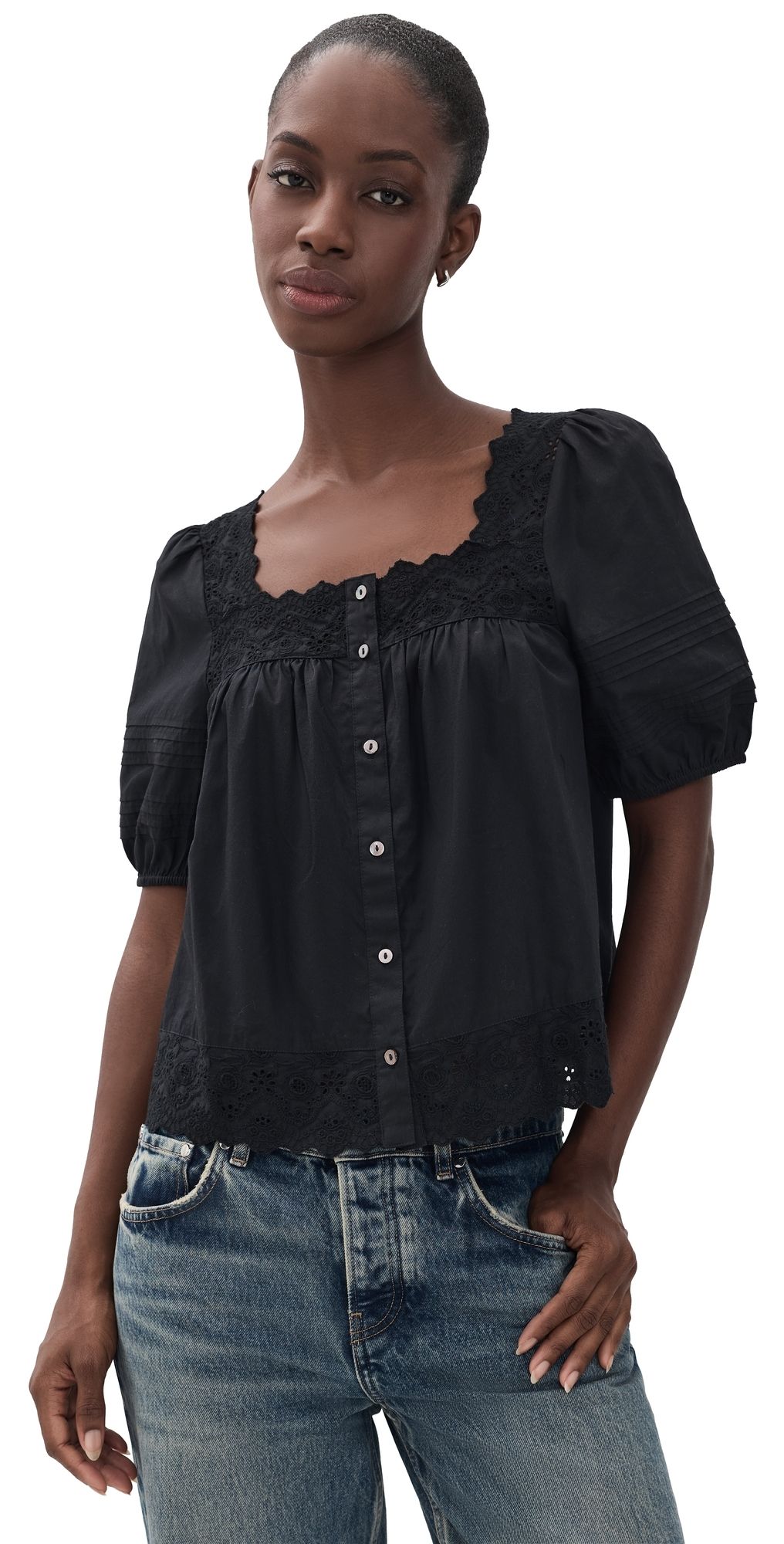 Marea Liza Top Black L