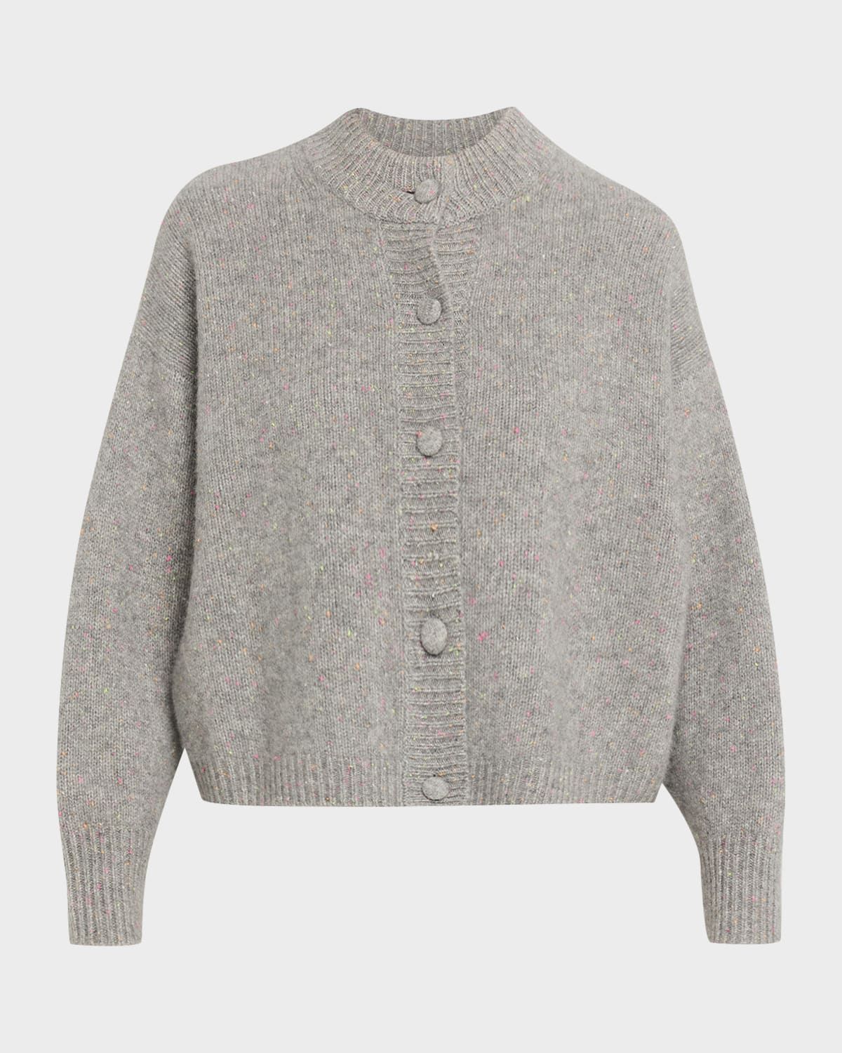 The Cashmere Fleck Cardigan