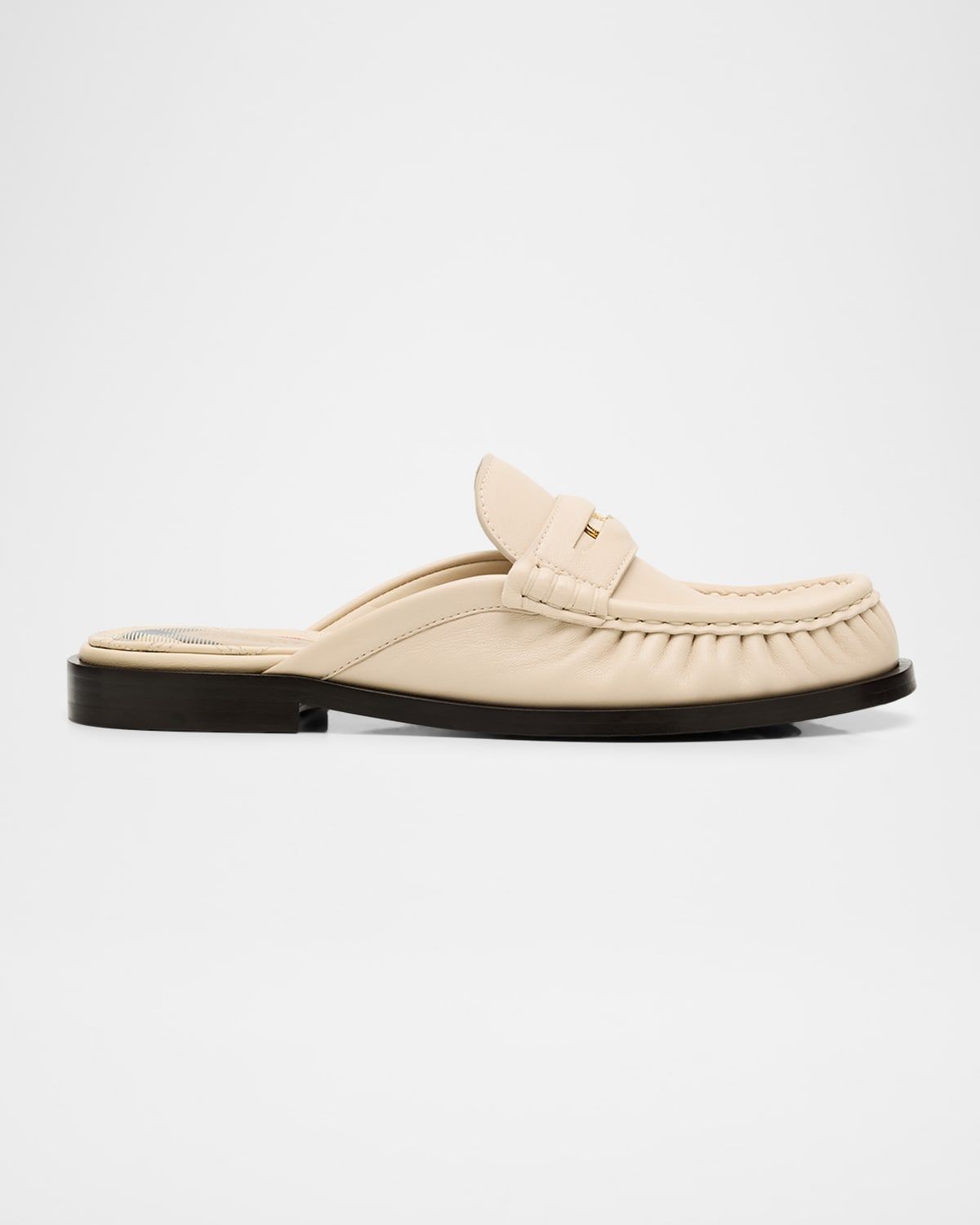 Cadet Leather Loafer Mules