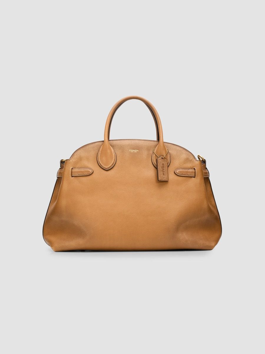 COACH Women's Soft Empire Leather Carryall 40 - Honey Brown