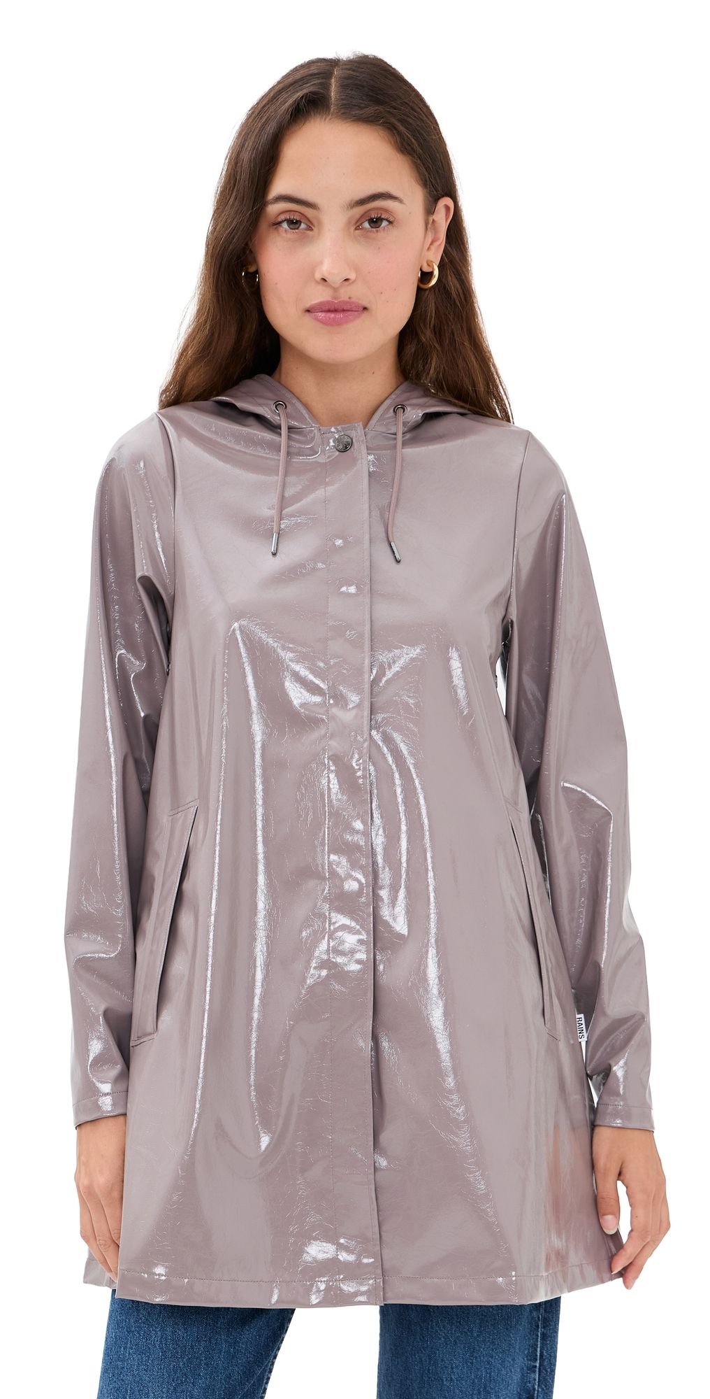 Rains A-Line Rain Jacket Cinder Glaze M