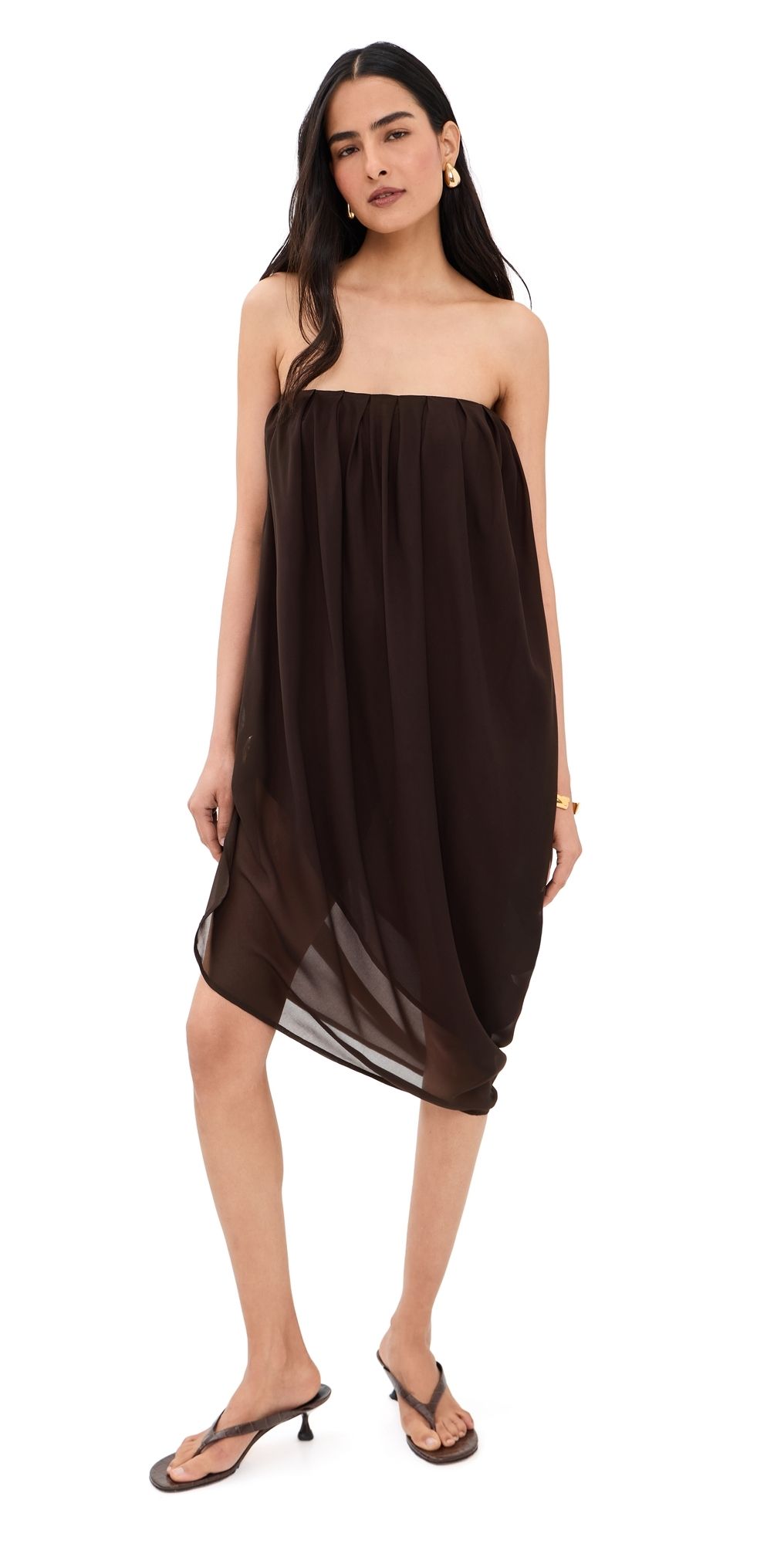 4th & Reckless Derry Dress Brown S